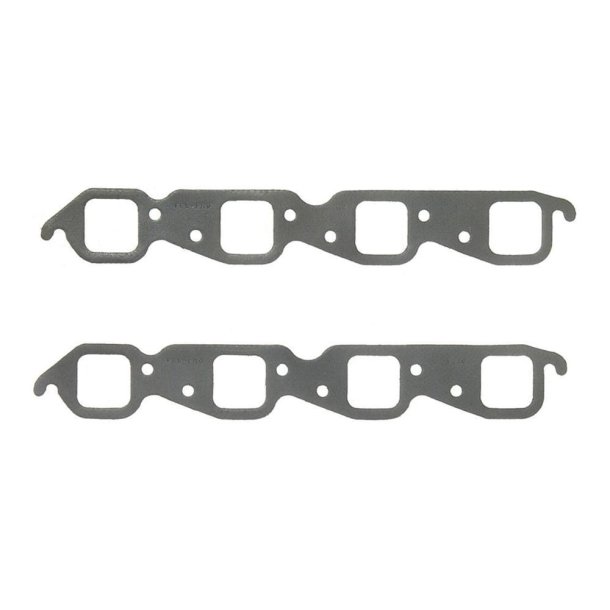 Headerspakning 1,8" x 1,8" = 45,7 mm x 45,7 mm. Chevrolet B/B V8 1965 til 1995