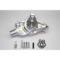 Vandpumpe Kort High Volume Poleret Alu Chevrolet V8 S/B 1965 til 1972 (1435010)