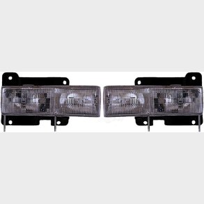 Forlygte s�t composite GM truck 1992 til 2002 (Dorman 1590120 - Sherman 900150R - 900150L)