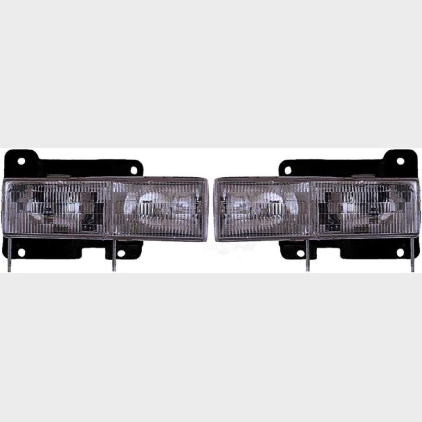 Forlygte s�t composite GM truck 1992 til 2002 (Dorman 1590120 - Sherman 900150R - 900150L)