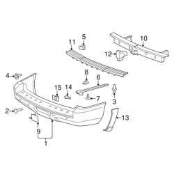 Flare for bagkofanger venstre (GM 15945365)