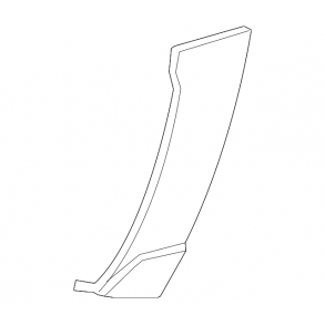 Flare for bagkofanger venstre (GM 15945365)