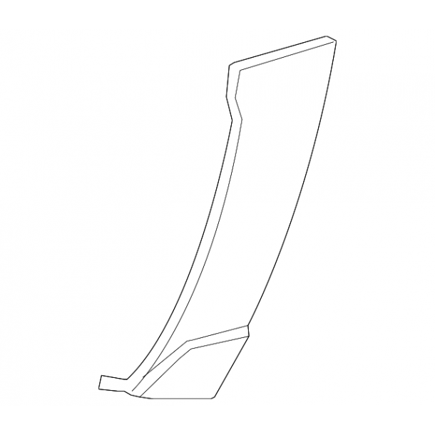 Flare for bagkofanger venstre (GM 15945365)