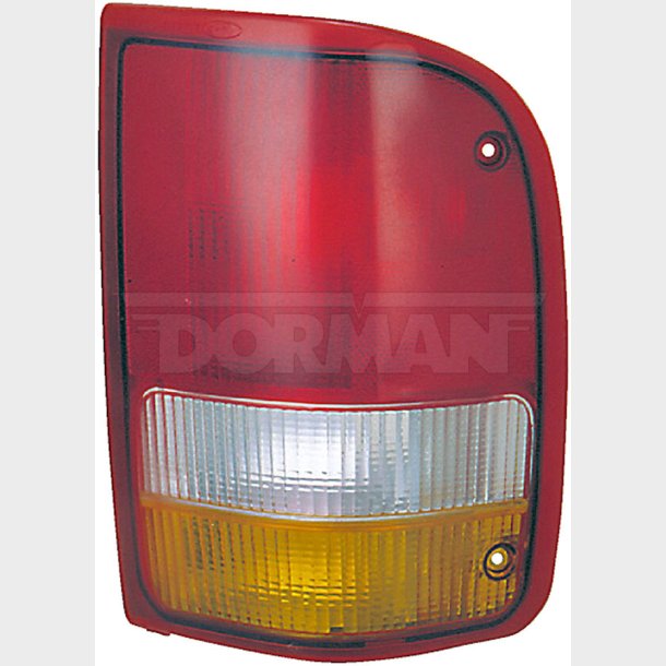 Baglygte h�jre m/gul blink Ford Ranger 1993 til 1997 (Dorman 1610231)