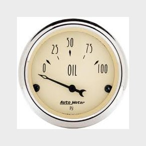 Auto Meter Street Rod/Antique olietryksm�ler 2-1/16