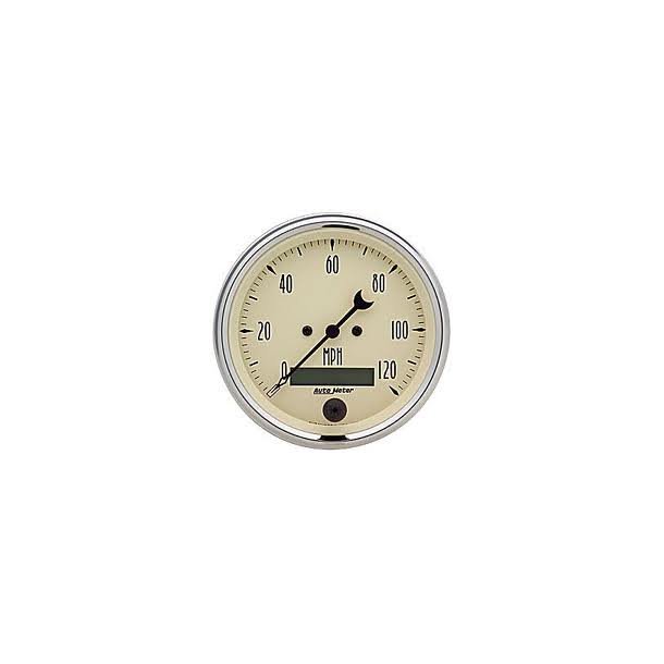 Auto Meter Street Rod/Antique Speedometer 3 3/8" dia. 1880