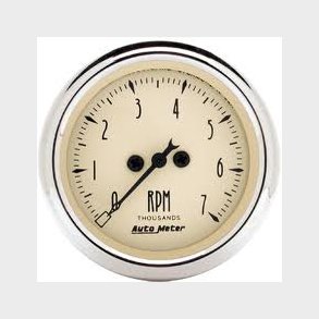 Auto Meter Street Rod/Antique omdrejningst�ller 2 1/16