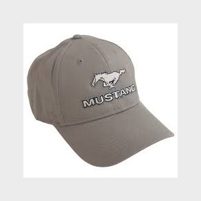 Cap Ford Mustang 1964-2021 Ford Mustang Cap - Mustang Black/Charcoal Cotton Twill - Script W/Pony 