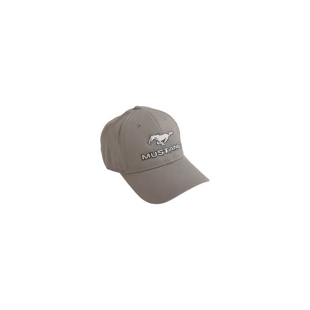 Cap Ford Mustang 1964-2021 Ford Mustang Cap - Mustang Black/Charcoal Cotton Twill - Script W/Pony 