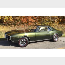 Frontrude 2 tonet Camaro/Firebird hardtop 1967 til 1969 (DW688GB)