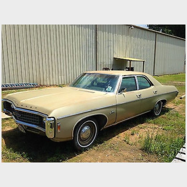 D�r venstre for Chevrolet F/S 4 d�rs sedan 1969 til 1970 (Brugt Texas import)