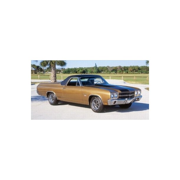 Frontrude klar 2 drs sedan/hardtop Chevelle, Skylark m.m. 1970 til 1972 (DW724C - AMD 380-3470-C)