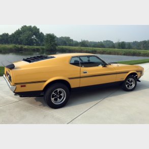 Frontrude 2 tonet Mustang Fastback 1971 til 1973 (DW800GB - DW772GB)