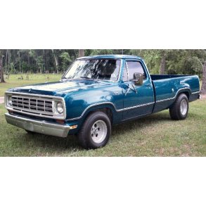 Bagklap Dodge F/S Pickup 1972 til 1980 (Brugt Texas import)