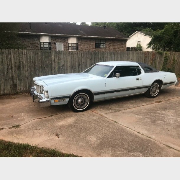 Bagklap Ford Thunderbird 1972 til 1976 (Brugt Texas import)