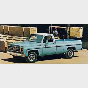 D�r venstre for Chevrolet C/K - Blazer/Suburban 1973 til 1976 (Brugt Texas import)