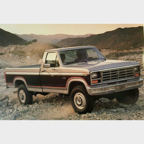 Forsk�rm h�jre Ford F serie 1980 til 1986 (Brugt Texas import)