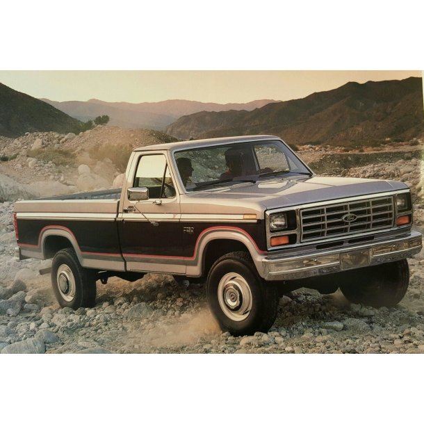 Forskrm venstre Ford F serie 1980 til 1986 (Brugt Texas import)