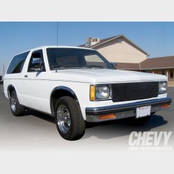 Lygterand chrome h�jre Chevrolet S10 1982 til 1990 (Sherman 90595R - GM 15591586 - GM2513121)