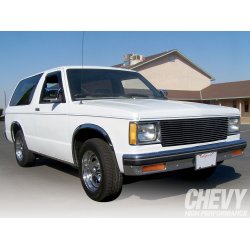 Lygterand chrome hjre Chevrolet S10 1982 til 1990 (Sherman 90595R - GM 15591586 - GM2513121)