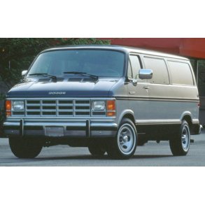 Dr venstre for Dodge van -1993 (Brugt Texas import)