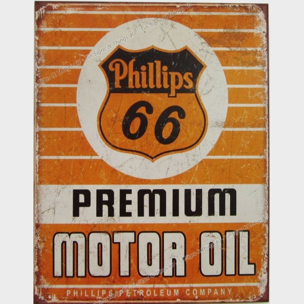 Metalskilt Phillips 66