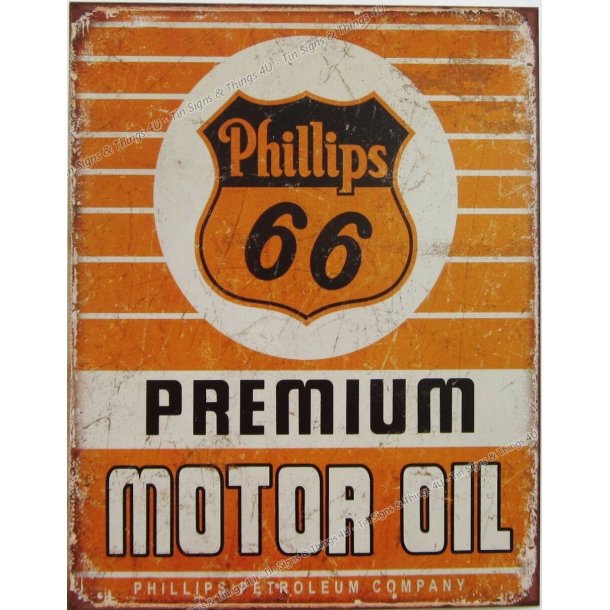 Metalskilt Phillips 66