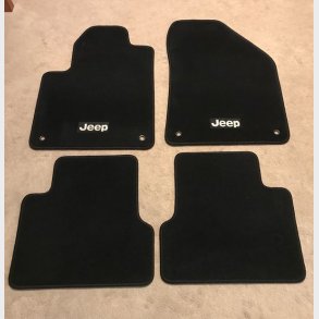 Bundm�tte s�t for og bag m/logo Jeep Cherokee KL 2014 -