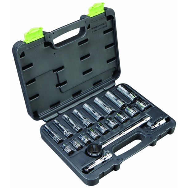 V�rkt�j, Topn�gle s�t i 20 dele i tommer 3/8" (Pittsburgh 41723 - 63465)