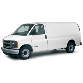 Forskrm hjre Chevrolet Express van 1996 til 2002 (Brugt Texas import)