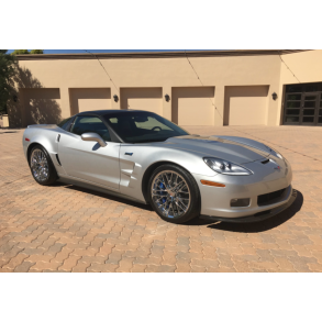 Frontrude 2 tonet Chevrolet Corvette C6 m/GPS m/headup display 2009 til 2013 (DW1804YGB)