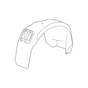 Indersk�rm plast h�jre for Chevrolet Camaro SS 2010 til 2013 (86815MC)