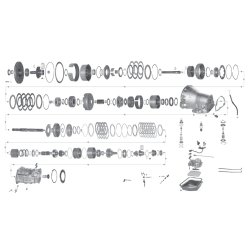 Gearkasse renoveringsst u/stlplader Dodge Truck, Jeep Grand Cherokee 1990 til 1998 (WIT 22004E)