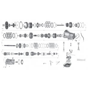 Gearkasse renoveringsst u/stlplader Dodge Truck, Jeep Grand Cherokee 1990 til 1998 (WIT 22004E)