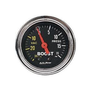 Auto Meter Traditional Chrome vaccum-mler 2 1/16