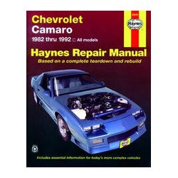 Haynes Reparations Hndbog, Chevrolet Camaro V8 1982 til 1992