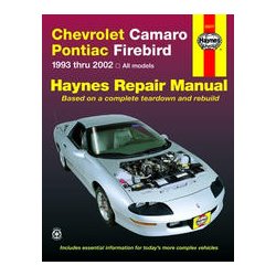 Haynes Reparations Hndbog, Chevrolet Camaro V8 1993 til 2002