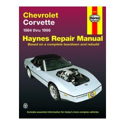 Haynes Reparations Hndbog, Chevrolet Corvette 1984 til 1996 (Eck 121810 - Haynes 24041)