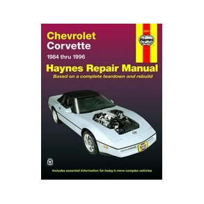 Haynes Reparations Hndbog, Chevrolet Corvette 1984 til 1996 (Eck 121810 - Haynes 24041)