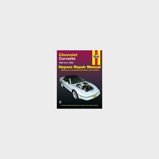 Haynes Reparations H�ndbog, Chevrolet Corvette 1984 til 1996 (Eck 121810 - Haynes 24041)