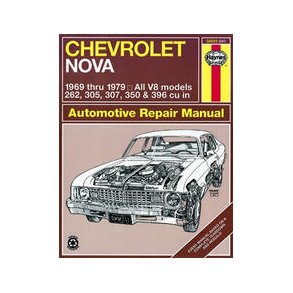 Haynes Reparations Hndbog, Chevrolet Nova 1969 til 1979