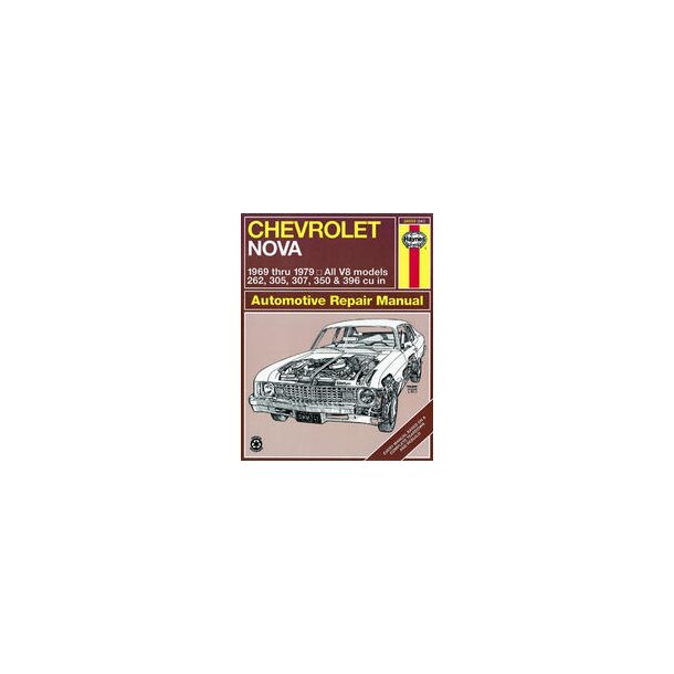 Haynes Reparations Hndbog, Chevrolet Nova 1969 til 1979