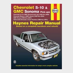 Haynes Reparations H�ndbog, Chevrolet S10 Blazer/Pick-up 1994 til 2001