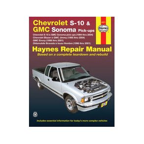 Haynes Reparations Hndbog, Chevrolet S10 Blazer/Pick-up 1994 til 2001
