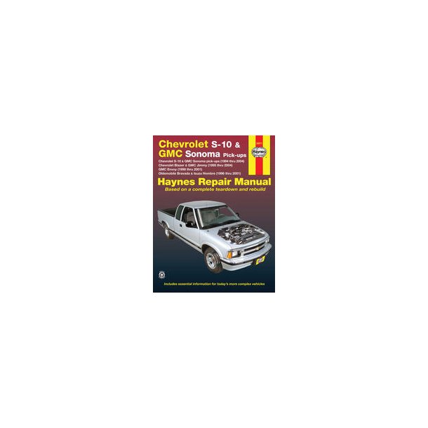 Haynes Reparations Hndbog, Chevrolet S10 Blazer/Pick-up 1994 til 2001