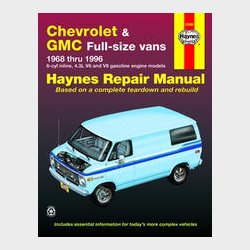 Haynes Reparations H�ndbog, Chevrolet Full-Size Van 1968 til 1995