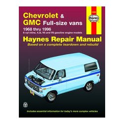 Haynes Reparations Hndbog, Chevrolet Full-Size Van 1968 til 1995