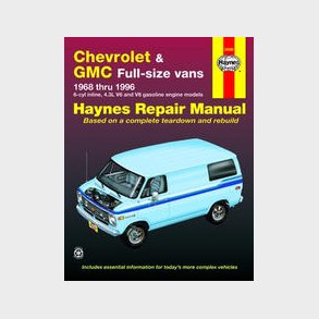 Haynes Reparations H�ndbog, Chevrolet Full-Size Van 1968 til 1995
