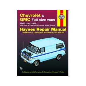 Haynes Reparations Hndbog, Chevrolet Full-Size Van 1968 til 1995