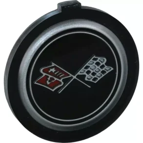  Corvette Horn Button Emblem Without Tilt 1976-1980